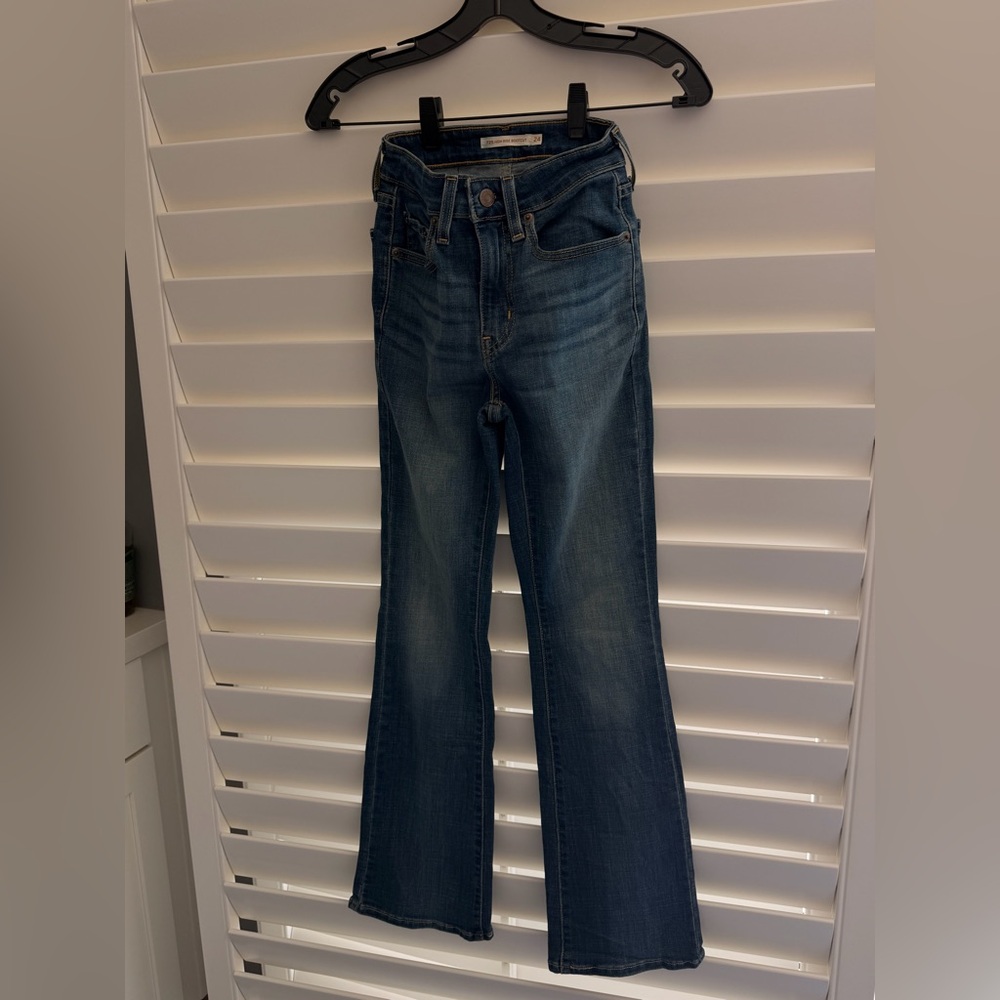 Levi's Dark Blue Flare Jeans